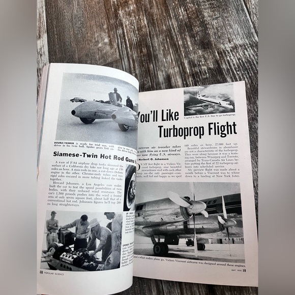 Vintage 1955 popular science magazine - Picture 6 of 7
